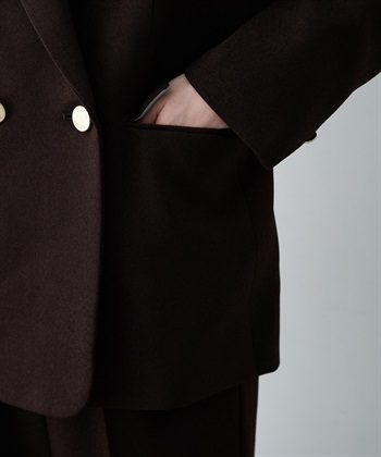 LE SOUK HOLIDAY ウールライクダブルブレストジャケット_subthumb_20