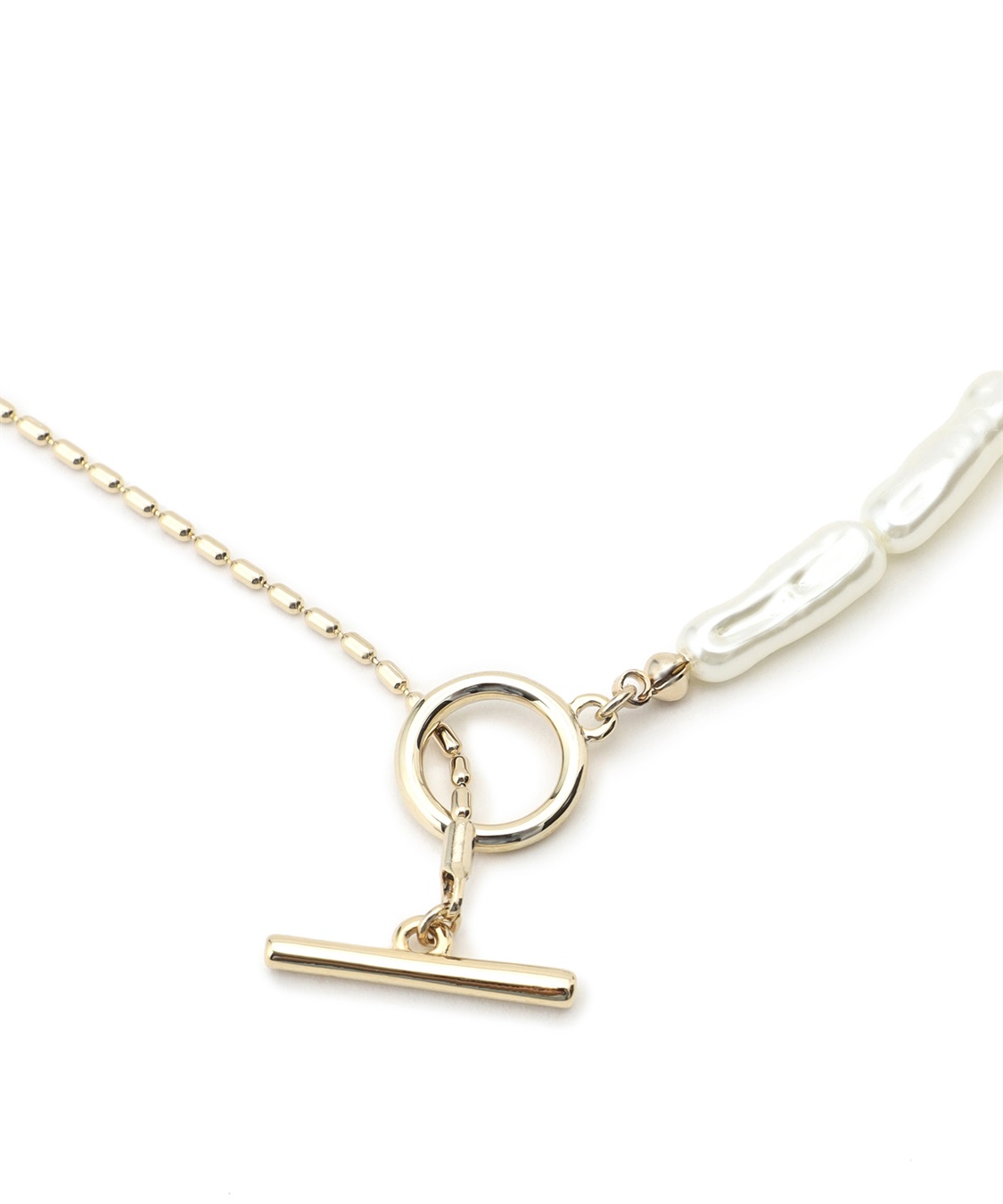 LE SOUK HOLIDAY パールチェーンコンビネックレス_sub_2