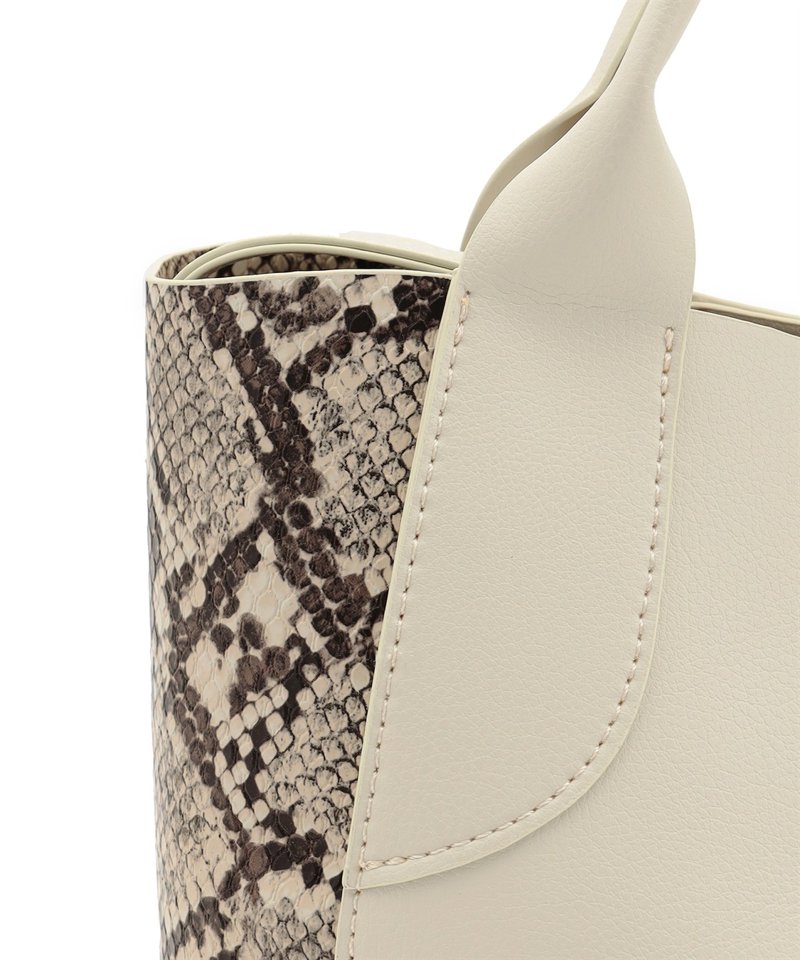 LE SOUK HOLIDAY パイソンコンビ２WAYトート_sub_6