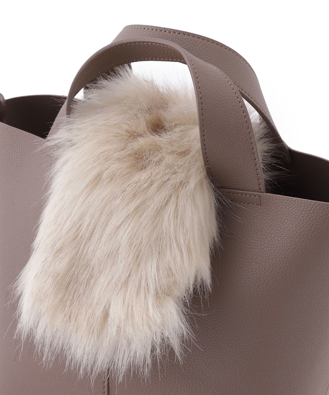 ファー　バッグ　ビーズ フェイクファーバッグ（バッグ・ポーチ）｜CB CRESTBRIDGE(シービー