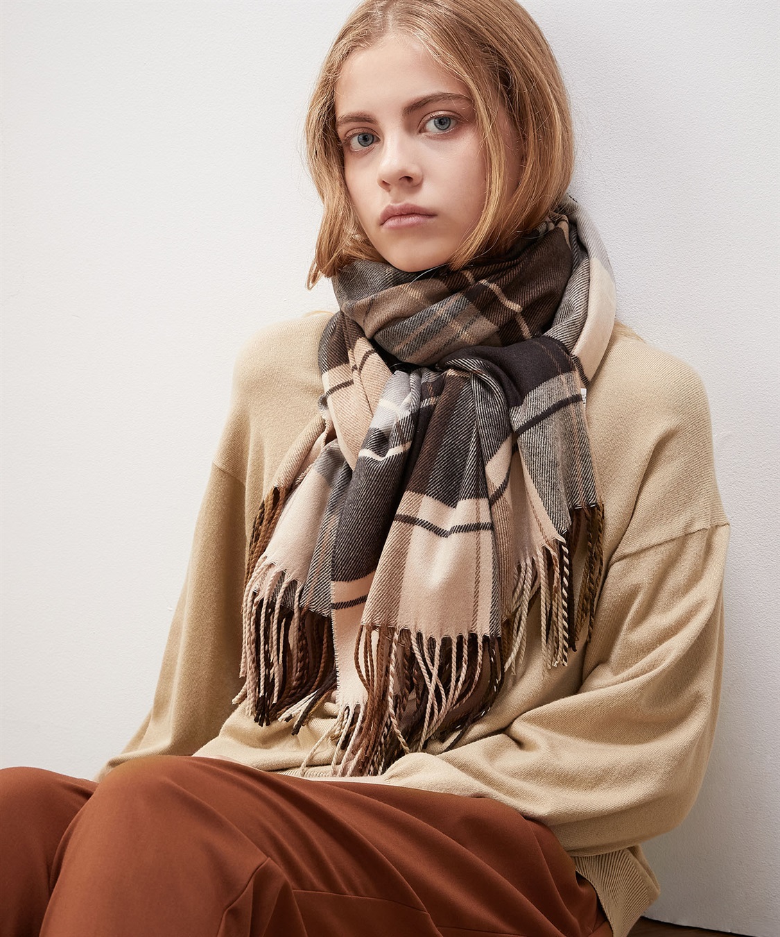 LE SOUK HOLIDAY チェックストール_sub_4