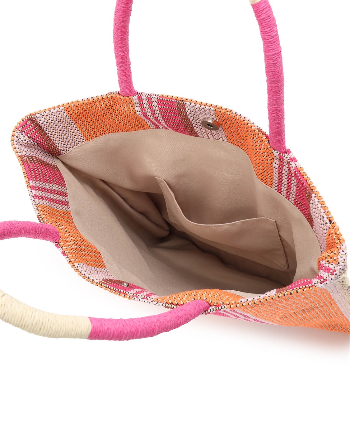 LE SOUK HOLIDAY ストライプスクエアトートバッグ_sub_15