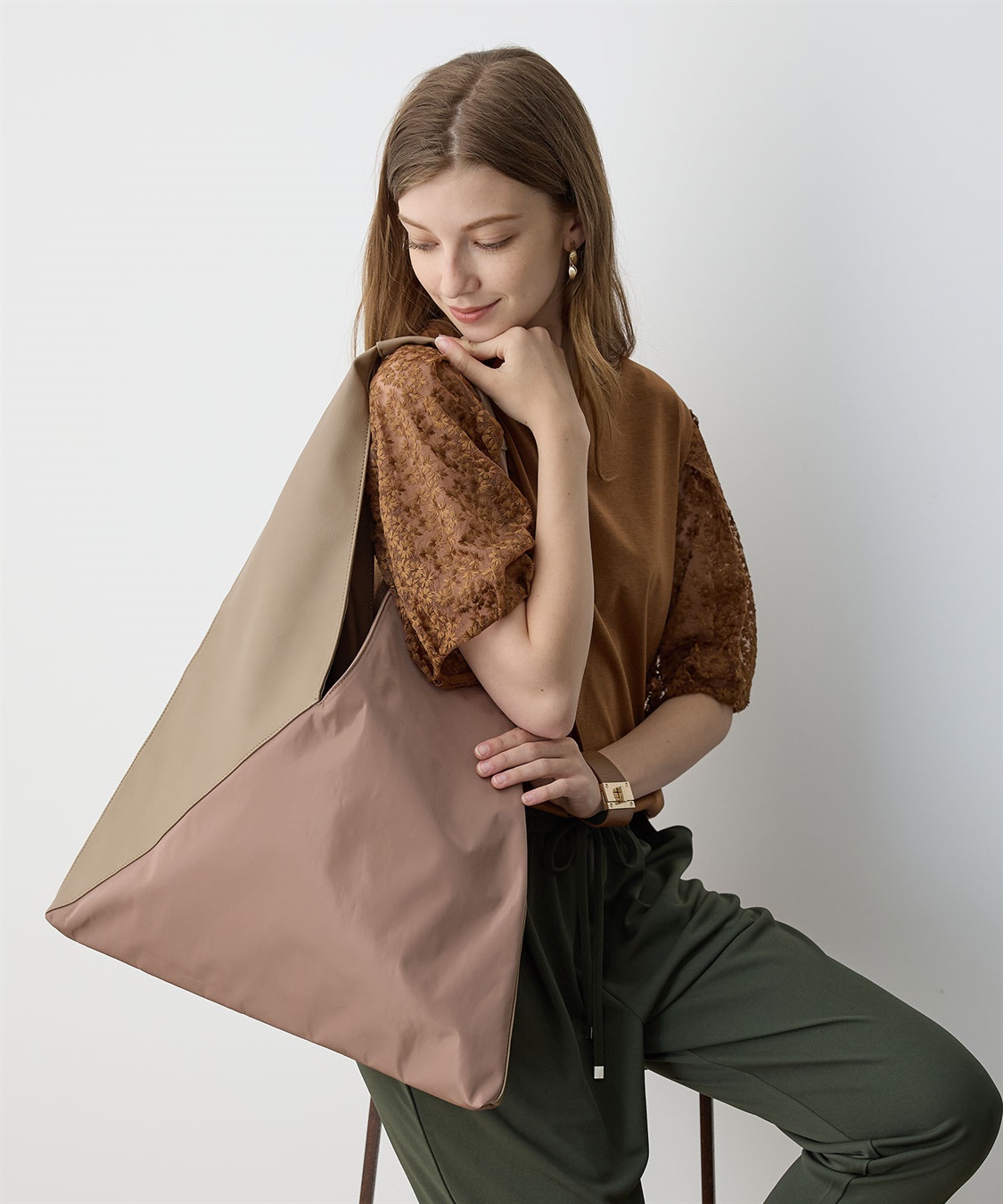 LE SOUK HOLIDAY トライアングルトートBAG_sub_5