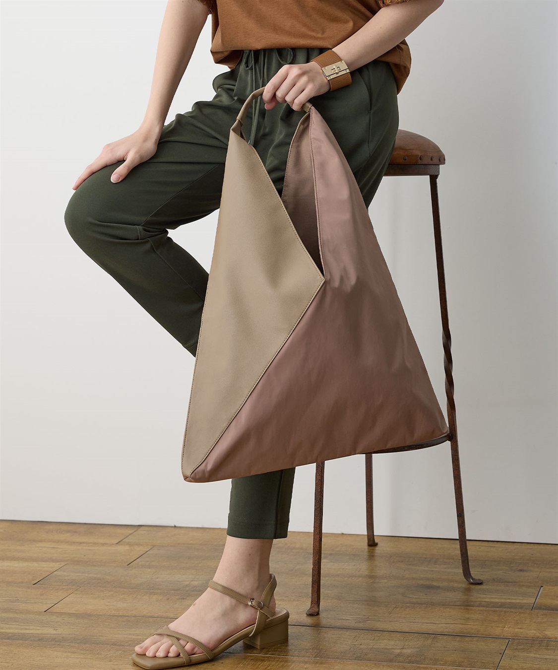 LE SOUK HOLIDAY トライアングルトートBAG_sub_8