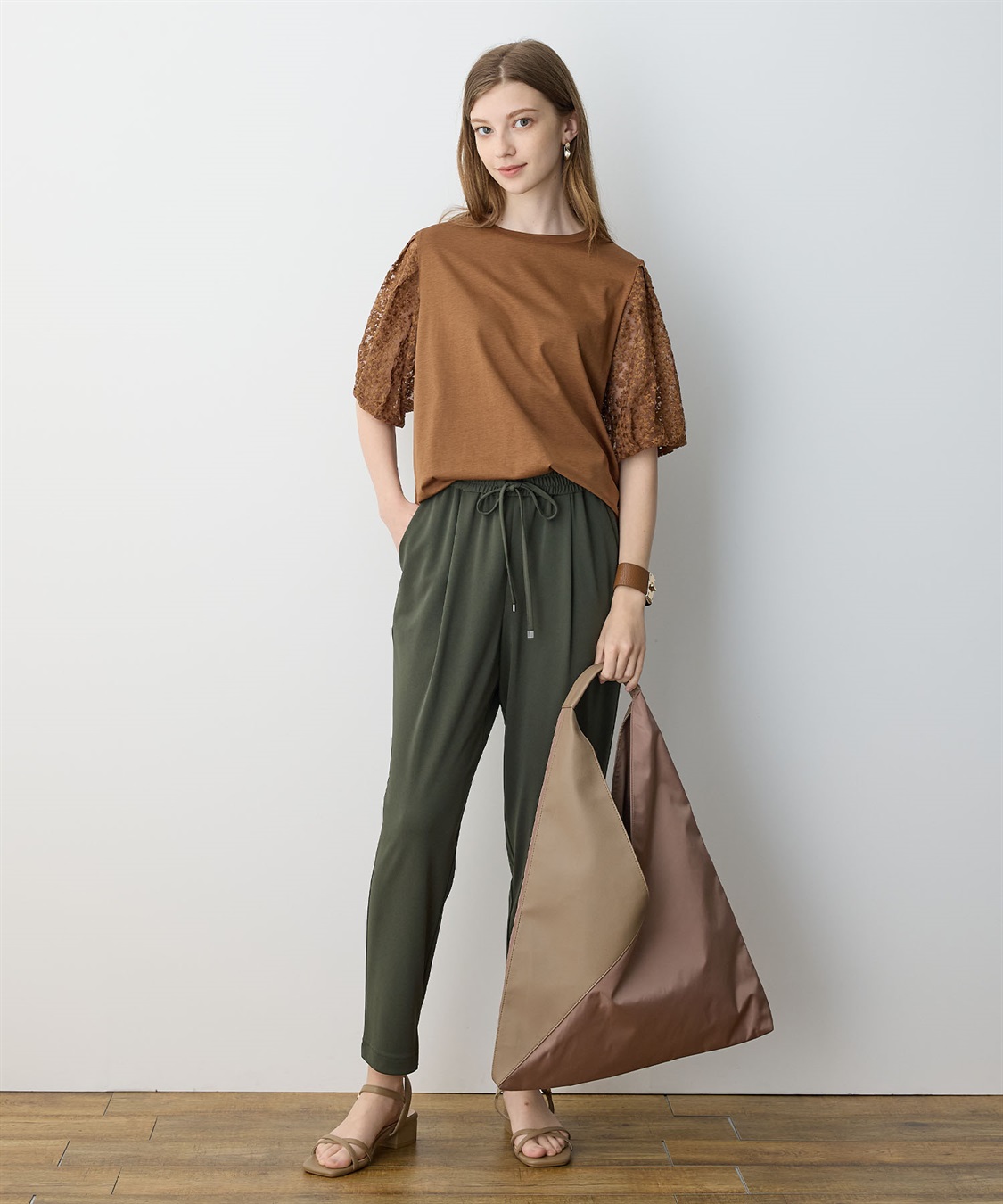 LE SOUK HOLIDAY トライアングルトートBAG_sub_10