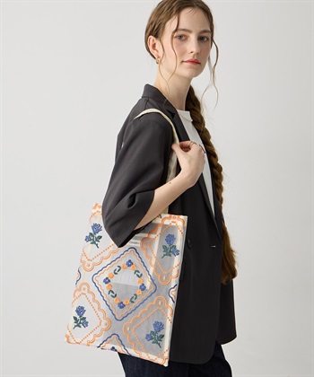 LE SOUK HOLIDAY 【CASSELINI】チュール刺しゅうトートバッグ_subthumb_5