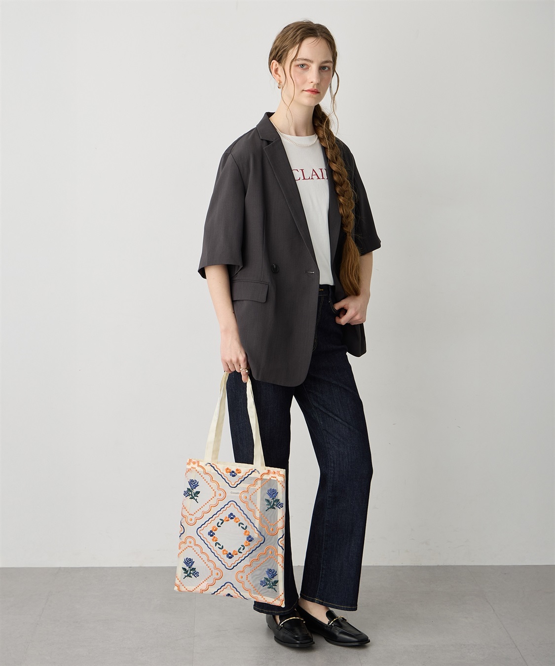 LE SOUK HOLIDAY 【CASSELINI】チュール刺しゅうトートバッグ_sub_6