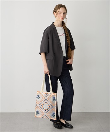 LE SOUK HOLIDAY 【CASSELINI】チュール刺しゅうトートバッグ_subthumb_6