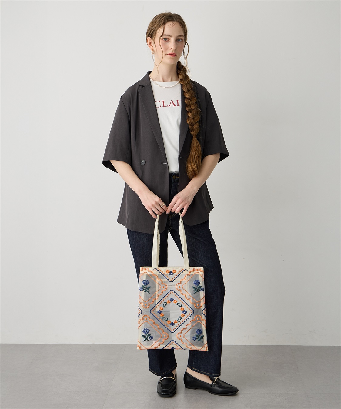 LE SOUK HOLIDAY 【CASSELINI】チュール刺しゅうトートバッグ_sub_7