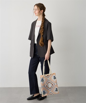 LE SOUK HOLIDAY 【CASSELINI】チュール刺しゅうトートバッグ_subthumb_8