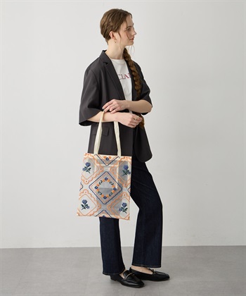 LE SOUK HOLIDAY 【CASSELINI】チュール刺しゅうトートバッグ_subthumb_9