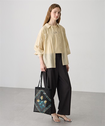 LE SOUK HOLIDAY 【CASSELINI】チュール刺しゅうトートバッグ_subthumb_11