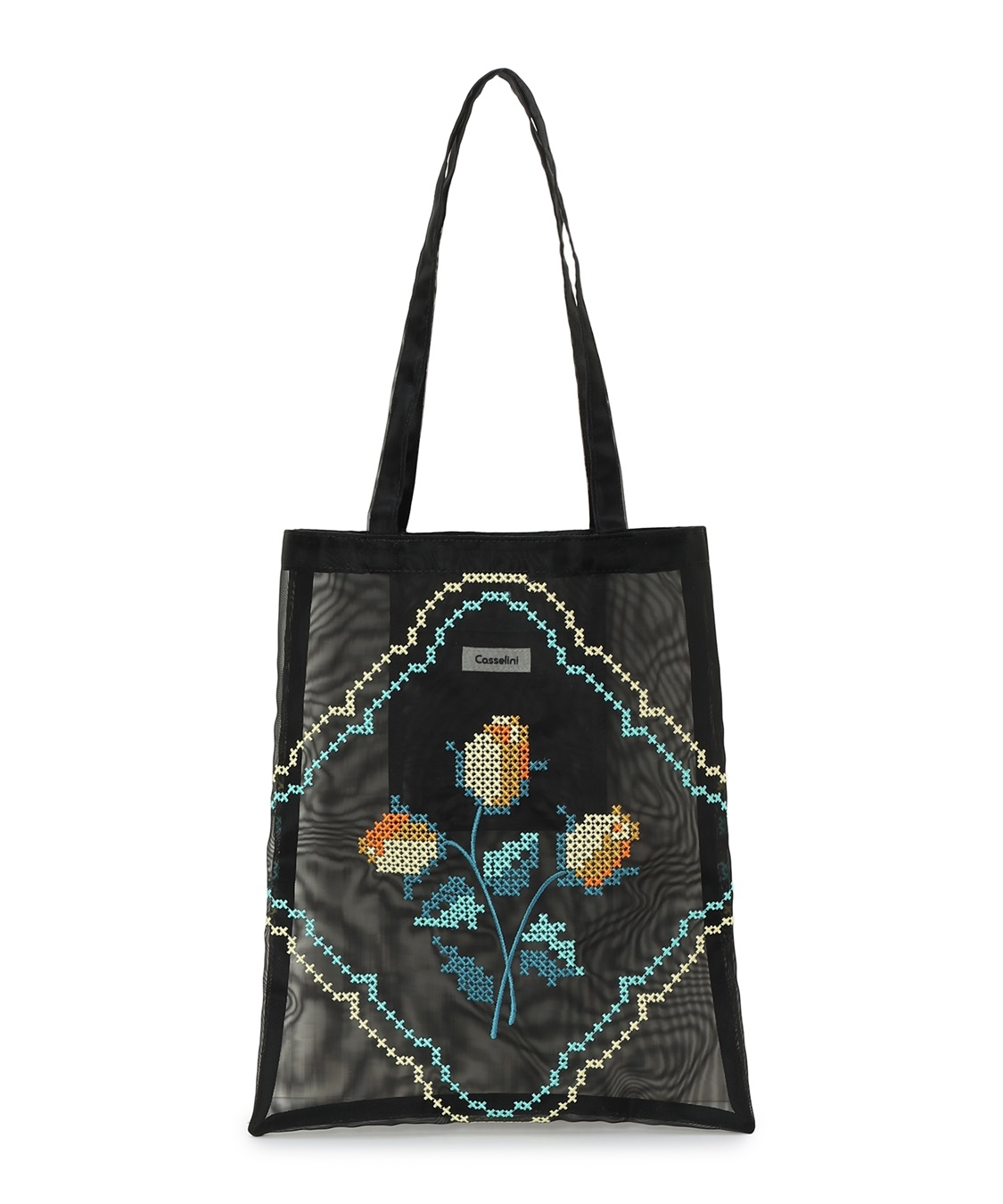 LE SOUK HOLIDAY 【CASSELINI】チュール刺しゅうトートバッグ_sub_13