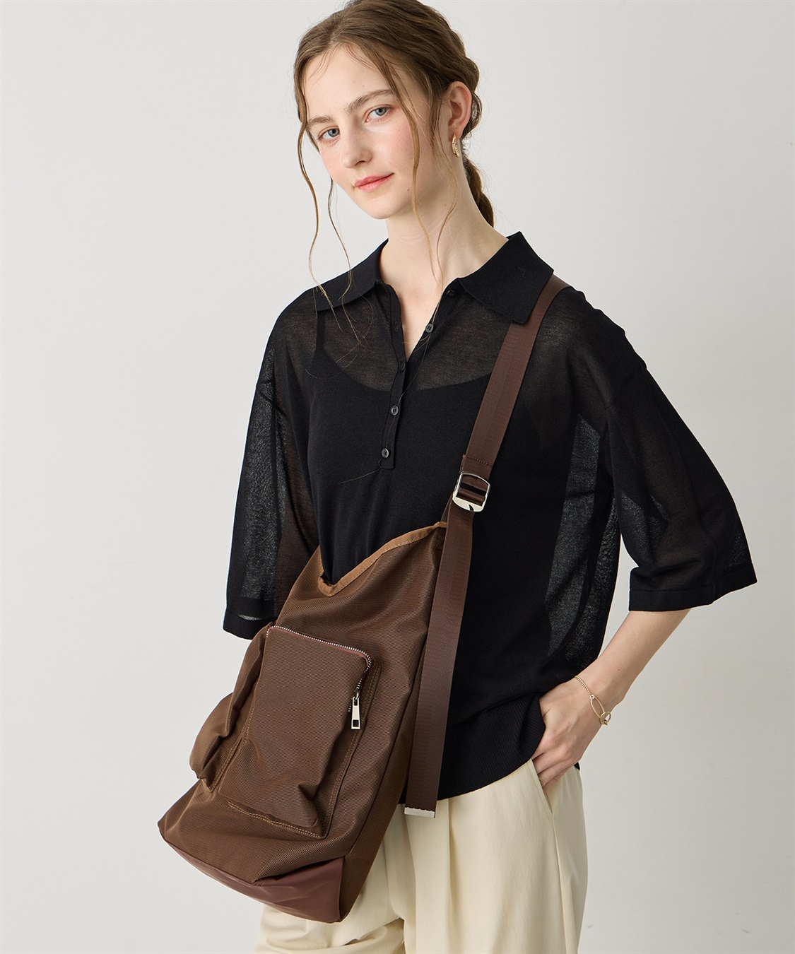 LE SOUK HOLIDAY 【CASSELINI】メッシュテープトートバッグ_sub_5