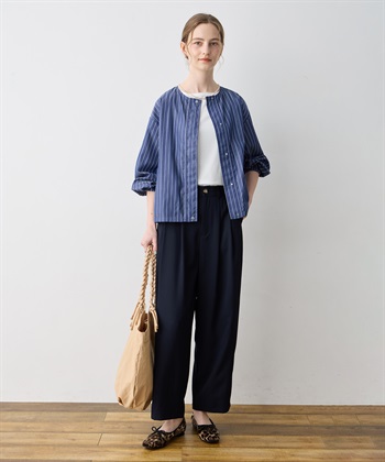 LE SOUK HOLIDAY 編み込みハンドルナイロントートバッグ_subthumb_7