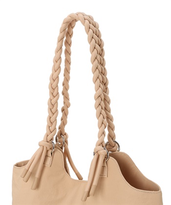 LE SOUK HOLIDAY 編み込みハンドルナイロントートバッグ_subthumb_14