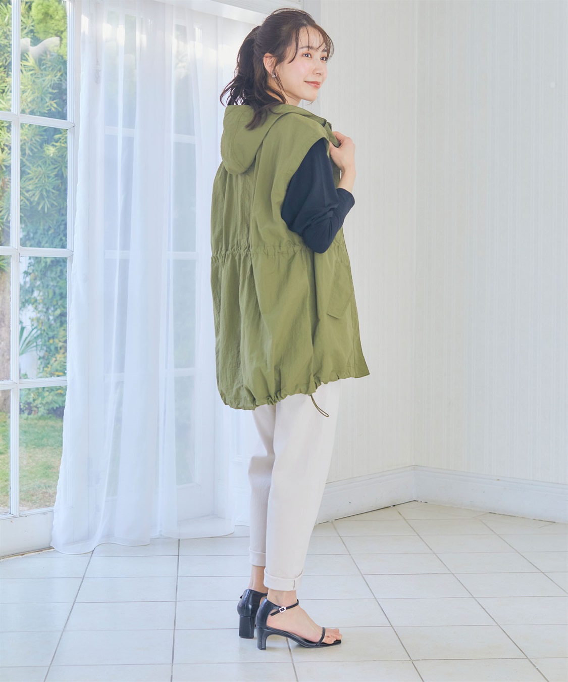 CROSS FUNCTION 【メディア掲載】《撥水・花粉対策》軽tetワークマンパベスト【CF/クロスファンクション】_sub_22