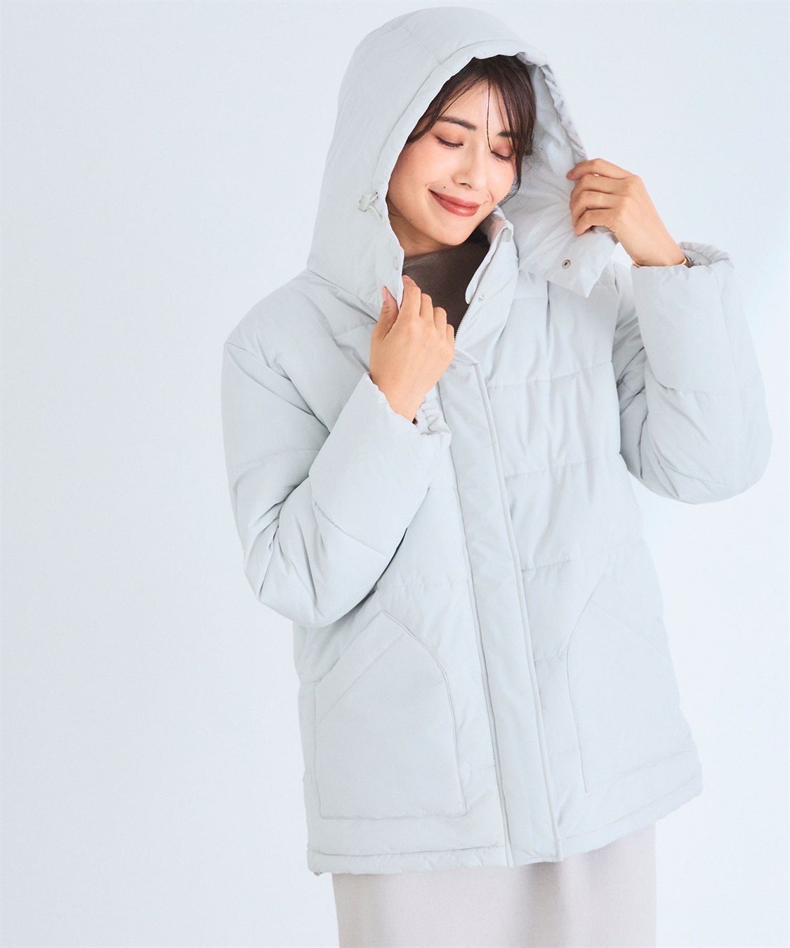 CROSS FUNCTION 《撥水・防風》アクティかる パウダータフタファイバーダウンジャケット【CF/クロスファンクション】_sub_7