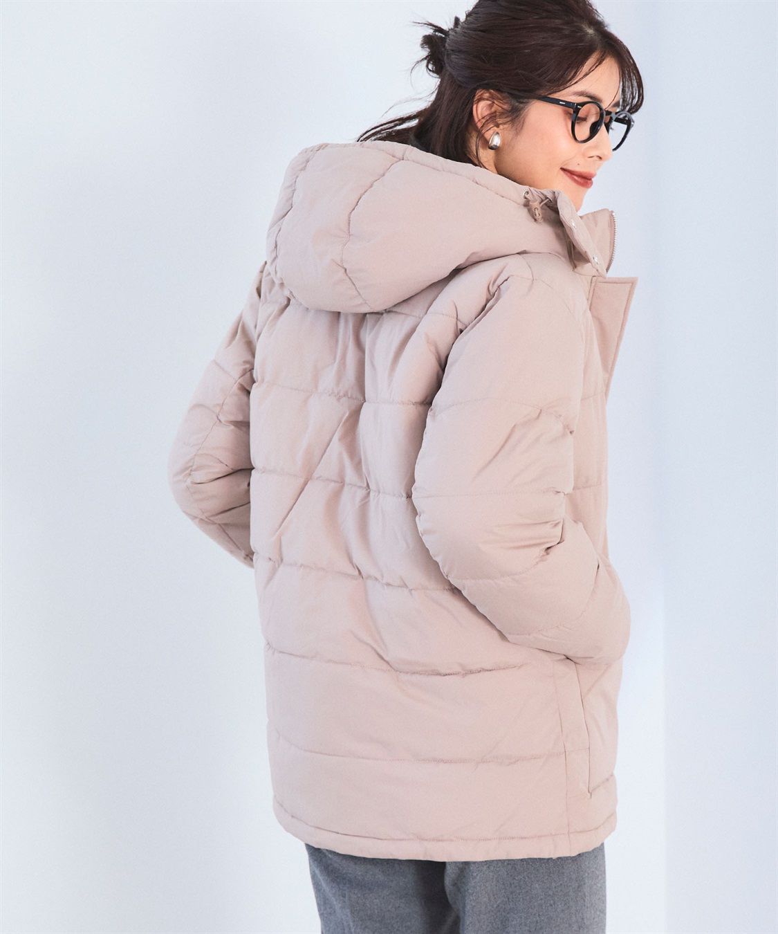 CROSS FUNCTION 《撥水・防風》アクティかる パウダータフタファイバーダウンジャケット【CF/クロスファンクション】_sub_13