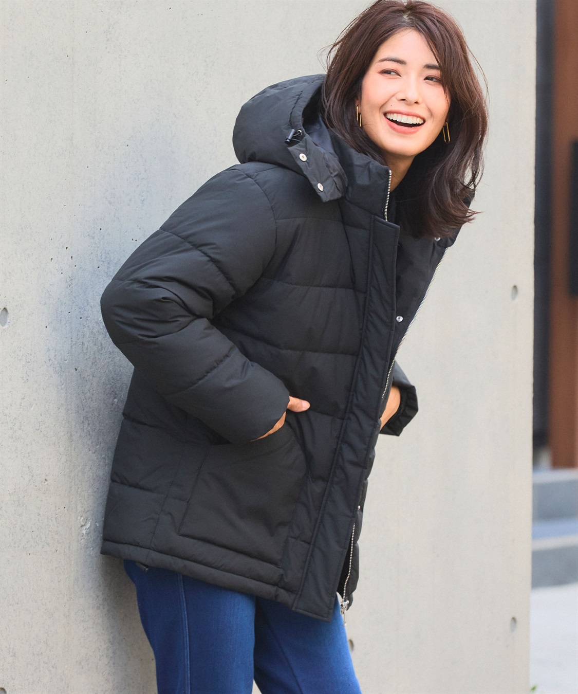 CROSS FUNCTION 《撥水・防風》アクティかる パウダータフタファイバーダウンジャケット【CF/クロスファンクション】_sub_17