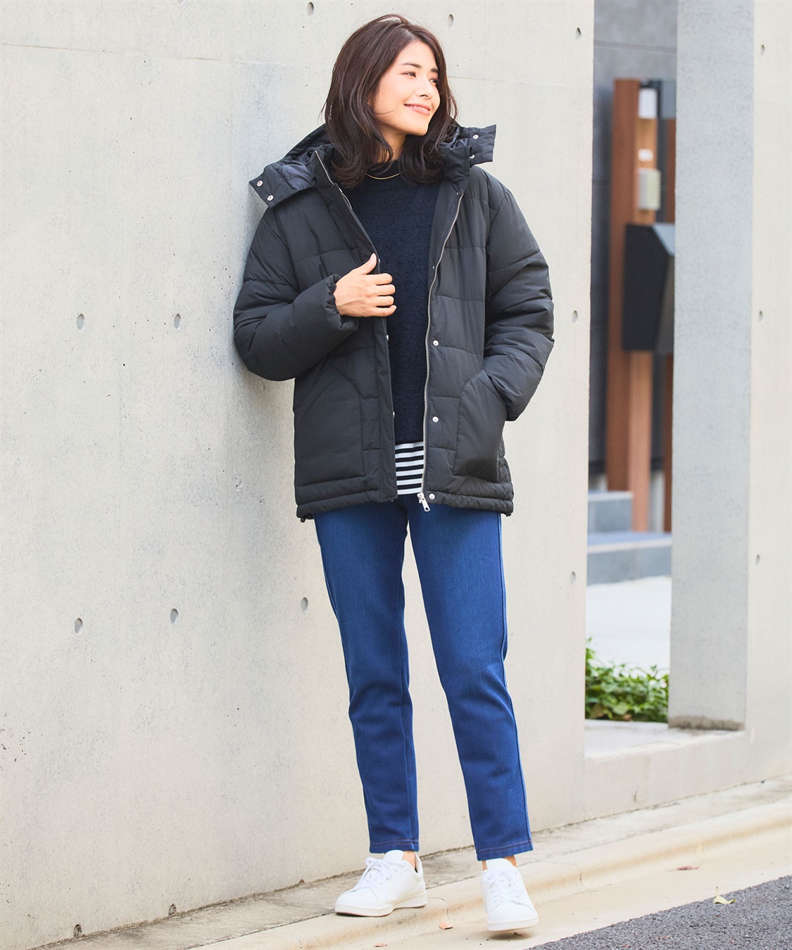 CROSS FUNCTION 《撥水・防風》アクティかる パウダータフタファイバーダウンジャケット【CF/クロスファンクション】_sub_22