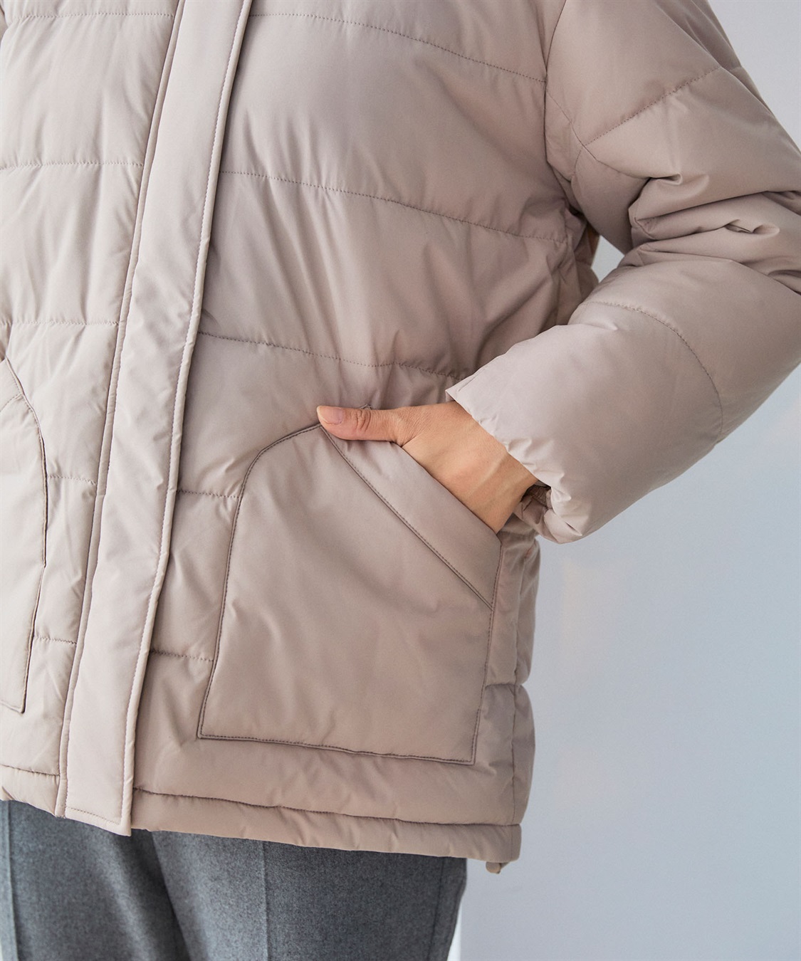 CROSS FUNCTION 《撥水・防風》アクティかる パウダータフタファイバーダウンジャケット【CF/クロスファンクション】_sub_28