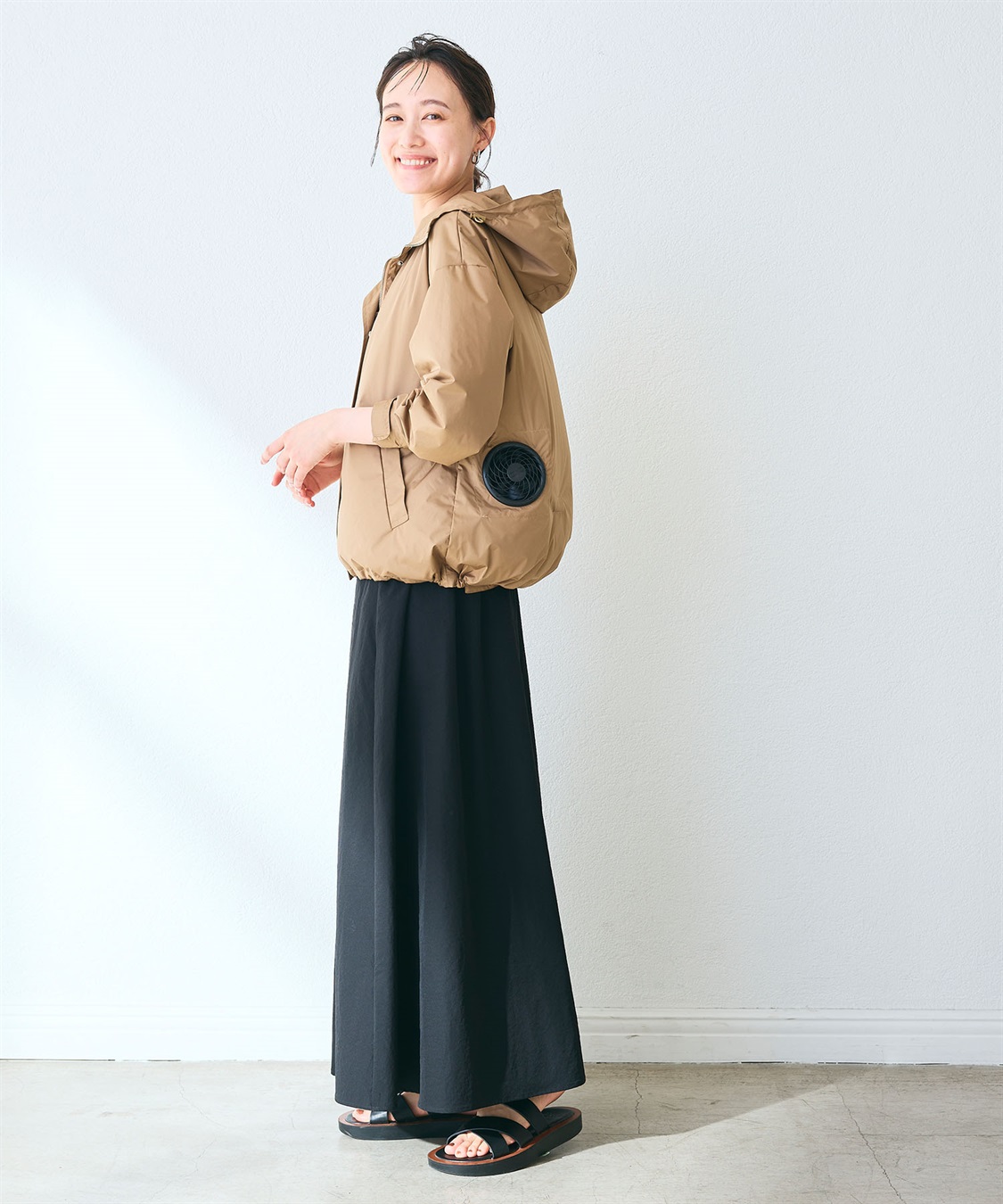 CROSS FUNCTION 空調服(R)  晴雨兼用冷感UVマウンテンパーカー_sub_19