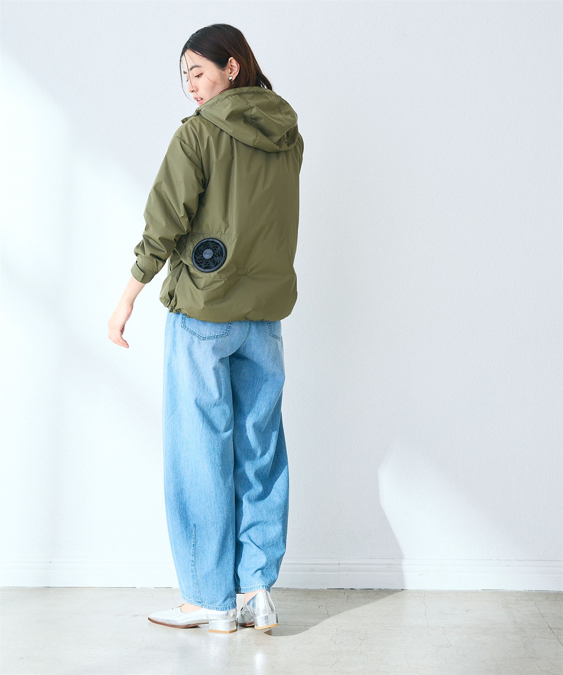 CROSS FUNCTION 空調服(R)  晴雨兼用冷感UVマウンテンパーカー_sub_26