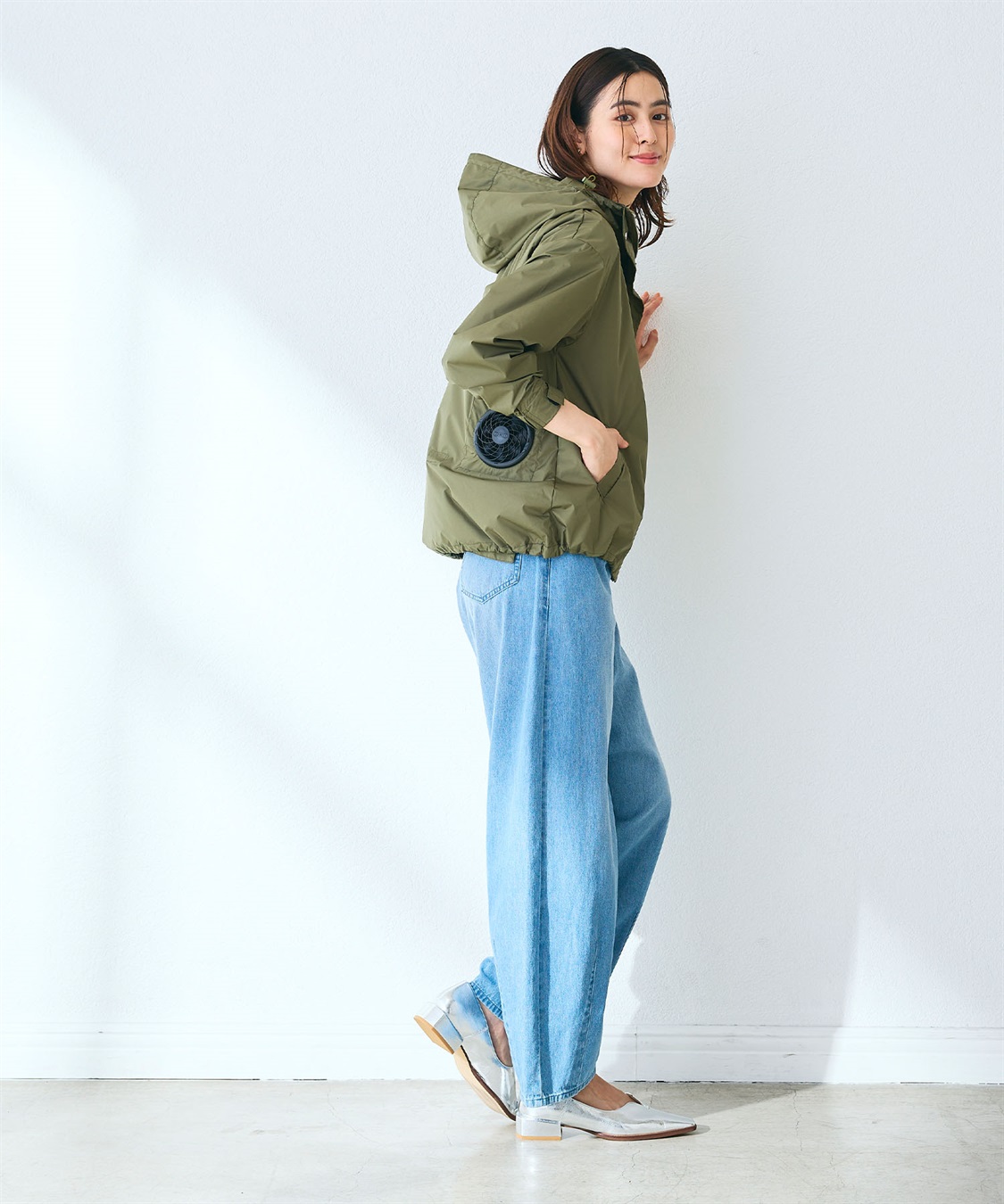 CROSS FUNCTION 空調服(R)  晴雨兼用冷感UVマウンテンパーカー_sub_28