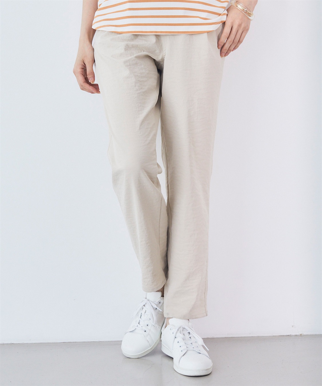 CROSS FUNCTION 【メディア掲載】《UVカット》エブ楽きれいめイージータックパンツ【CF/クロスファンクション】_sub_5