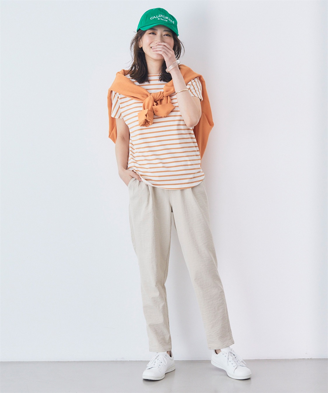 CROSS FUNCTION 【メディア掲載】《UVカット》エブ楽きれいめイージータックパンツ【CF/クロスファンクション】_sub_22