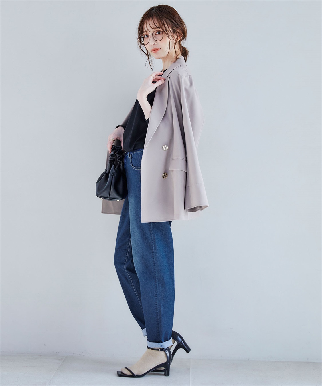 CROSS FUNCTION 《ストレッチ》エコベロデニムテーパードパンツ【CF/クロスファンクション】_sub_15