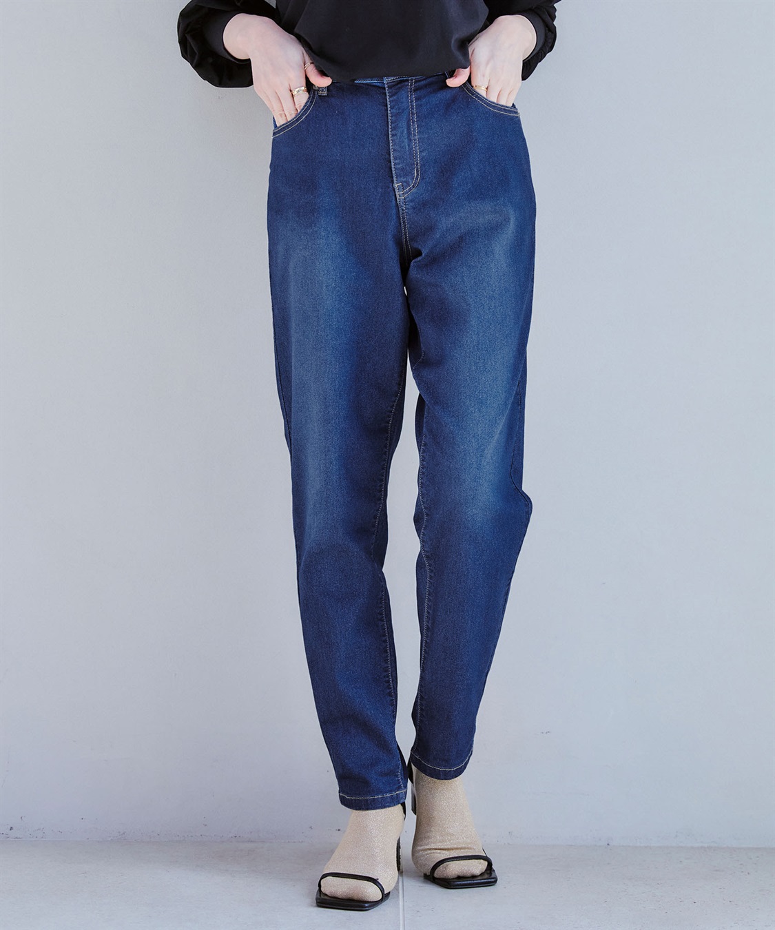 CROSS FUNCTION 《ストレッチ》エコベロデニムテーパードパンツ【CF/クロスファンクション】_sub_18