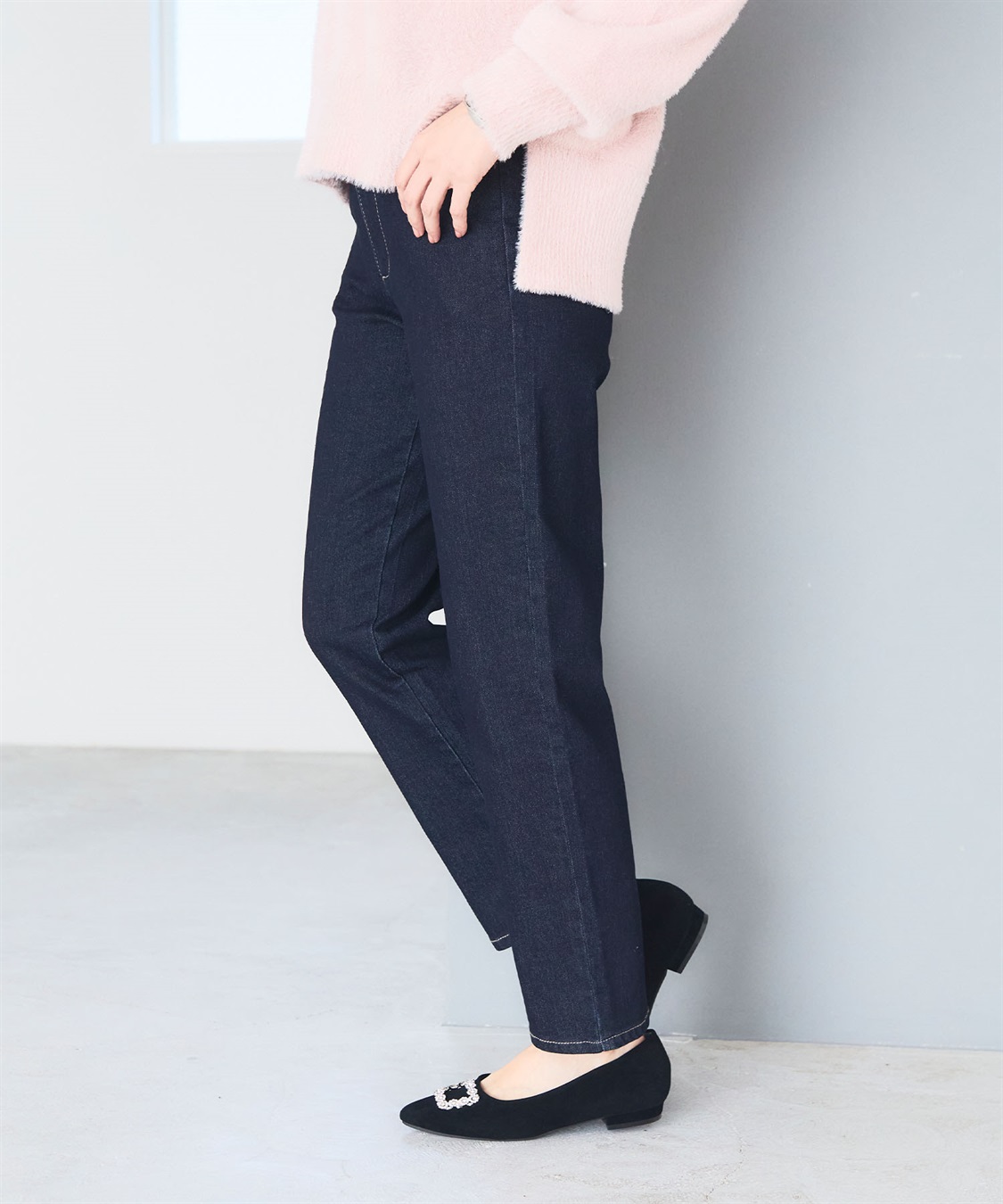 CROSS FUNCTION 《ストレッチ》サマ美え ウルトラストレッチストレートデニムパンツ【CF/クロスファンクション】_sub_10