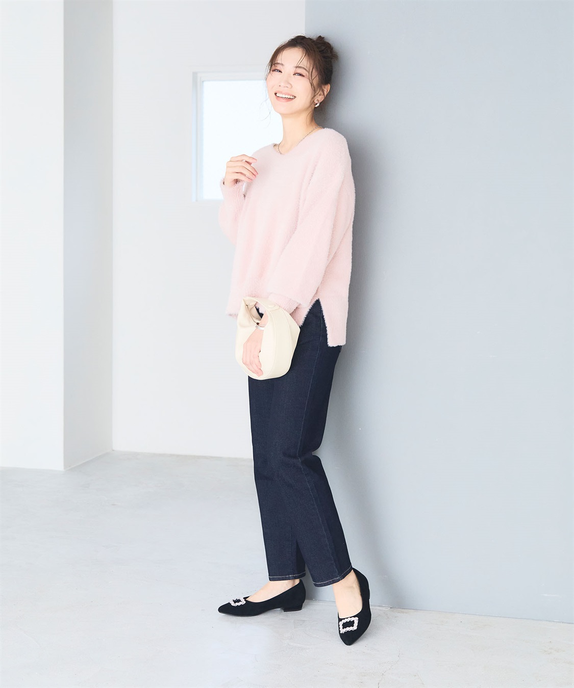 CROSS FUNCTION 《ストレッチ》サマ美え ウルトラストレッチストレートデニムパンツ【CF/クロスファンクション】_sub_13