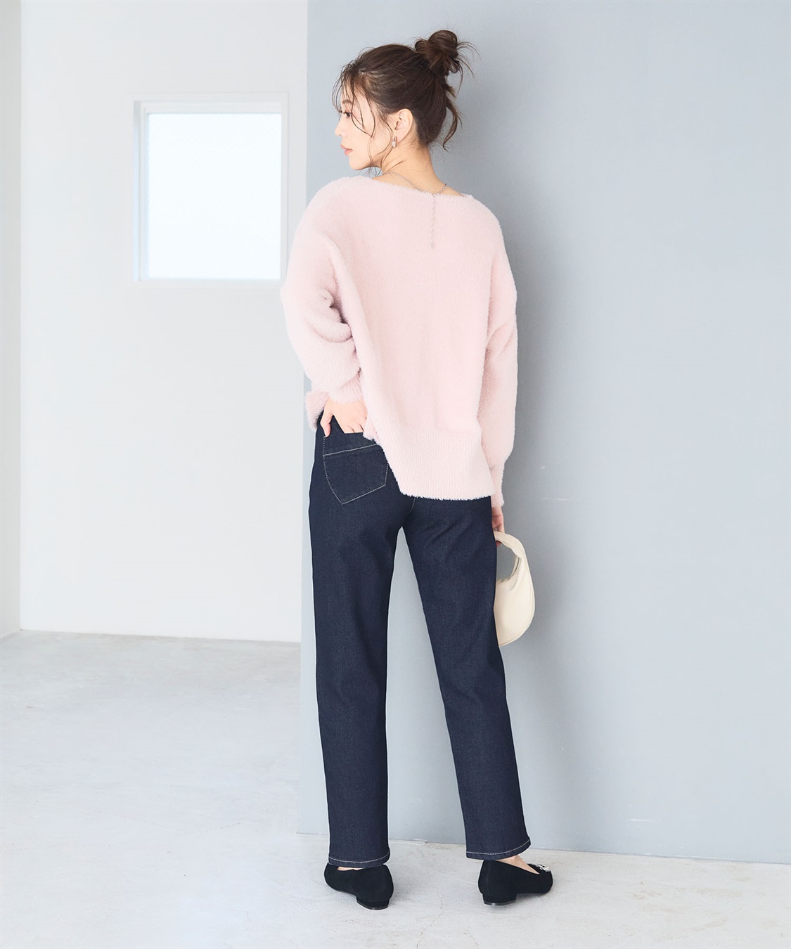 CROSS FUNCTION 《ストレッチ》サマ美え ウルトラストレッチストレートデニムパンツ【CF/クロスファンクション】_sub_14