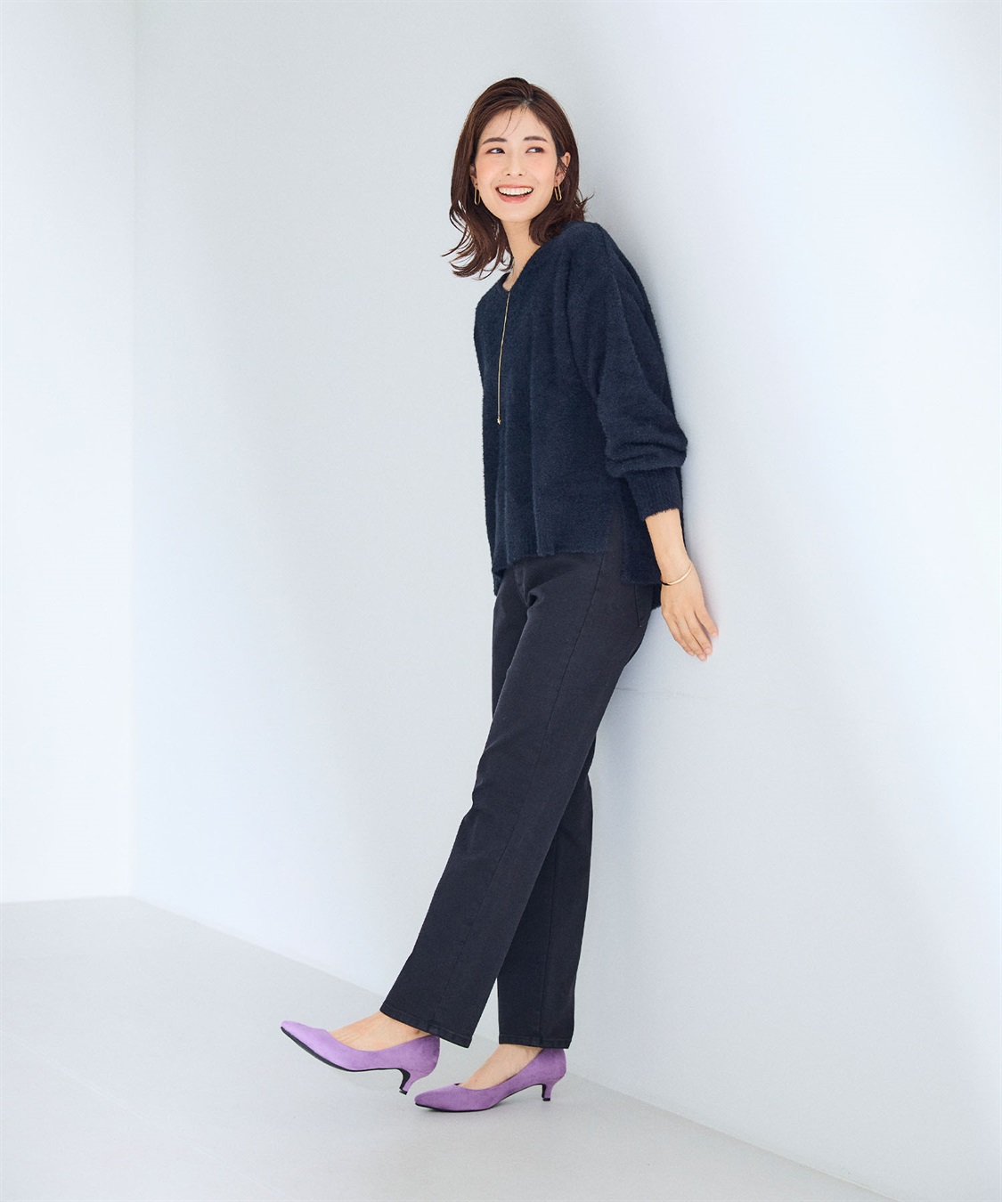 CROSS FUNCTION 《ストレッチ》サマ美え ウルトラストレッチストレートデニムパンツ【CF/クロスファンクション】_sub_21