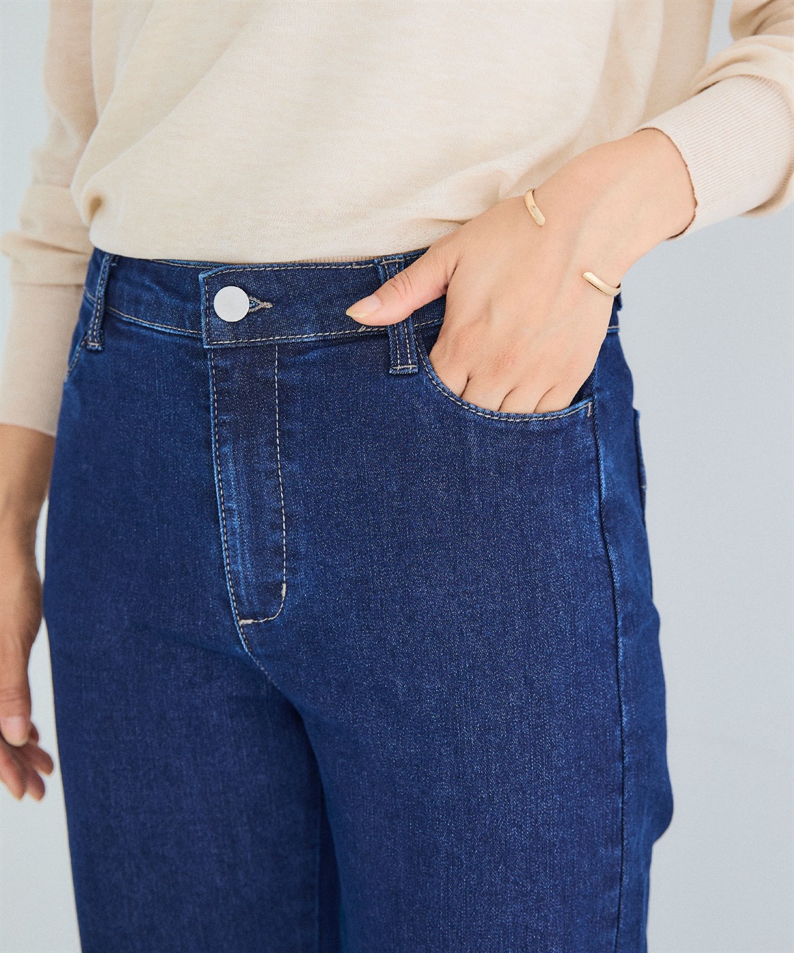 CROSS FUNCTION 《ストレッチ》サマ美え ウルトラストレッチストレートデニムパンツ【CF/クロスファンクション】_sub_25