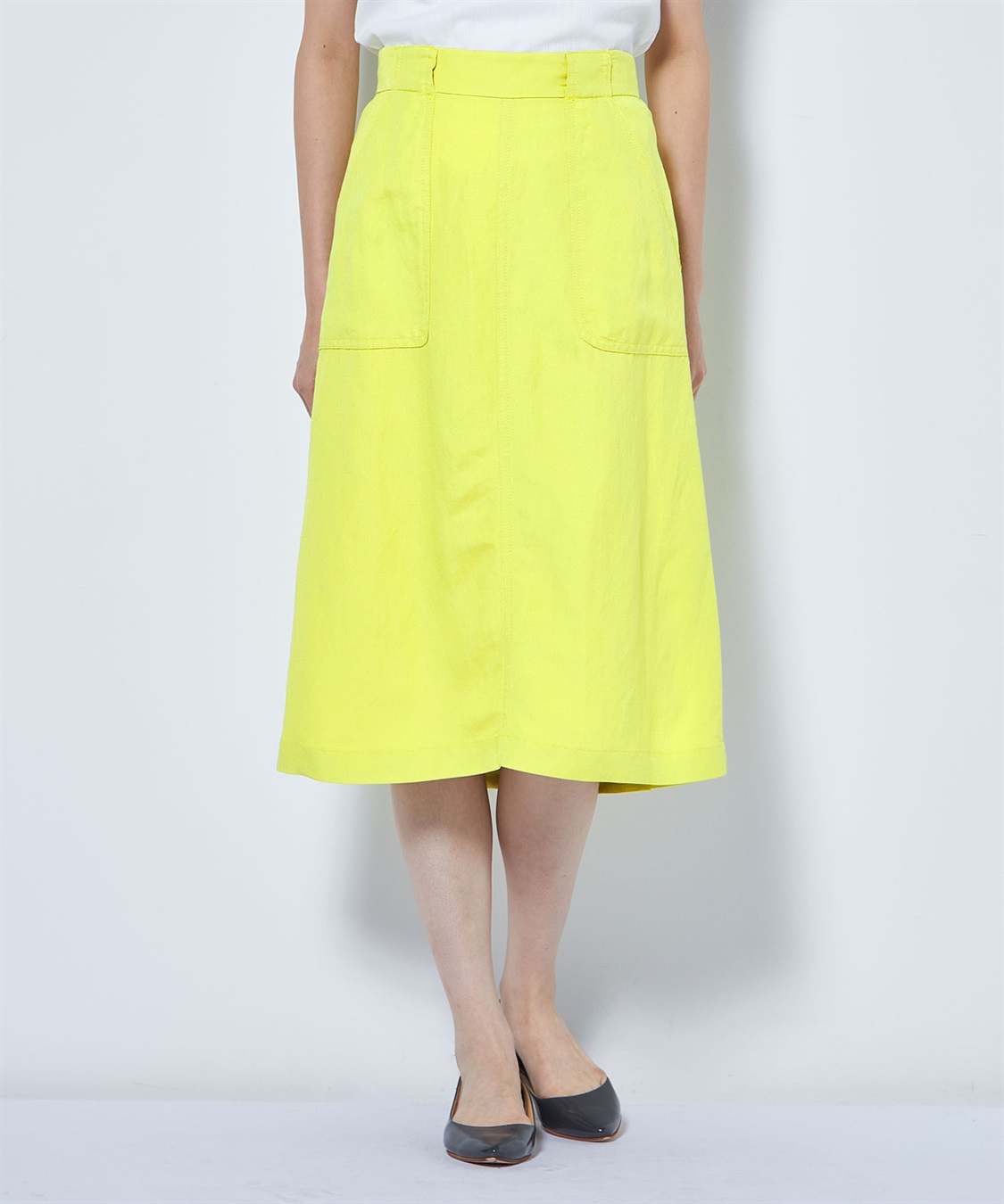 リネンブレンドスカート 49AV JUNKO SHIMADA｜クロスプラス公式通販サイト