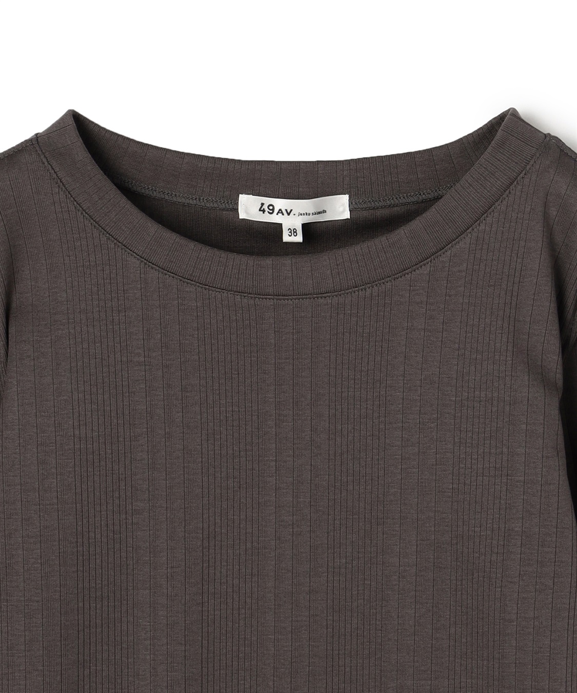 49AV JUNKO SHIMADA 【TIME SALE】ランダムストライプ長袖プルオーバー_sub_2