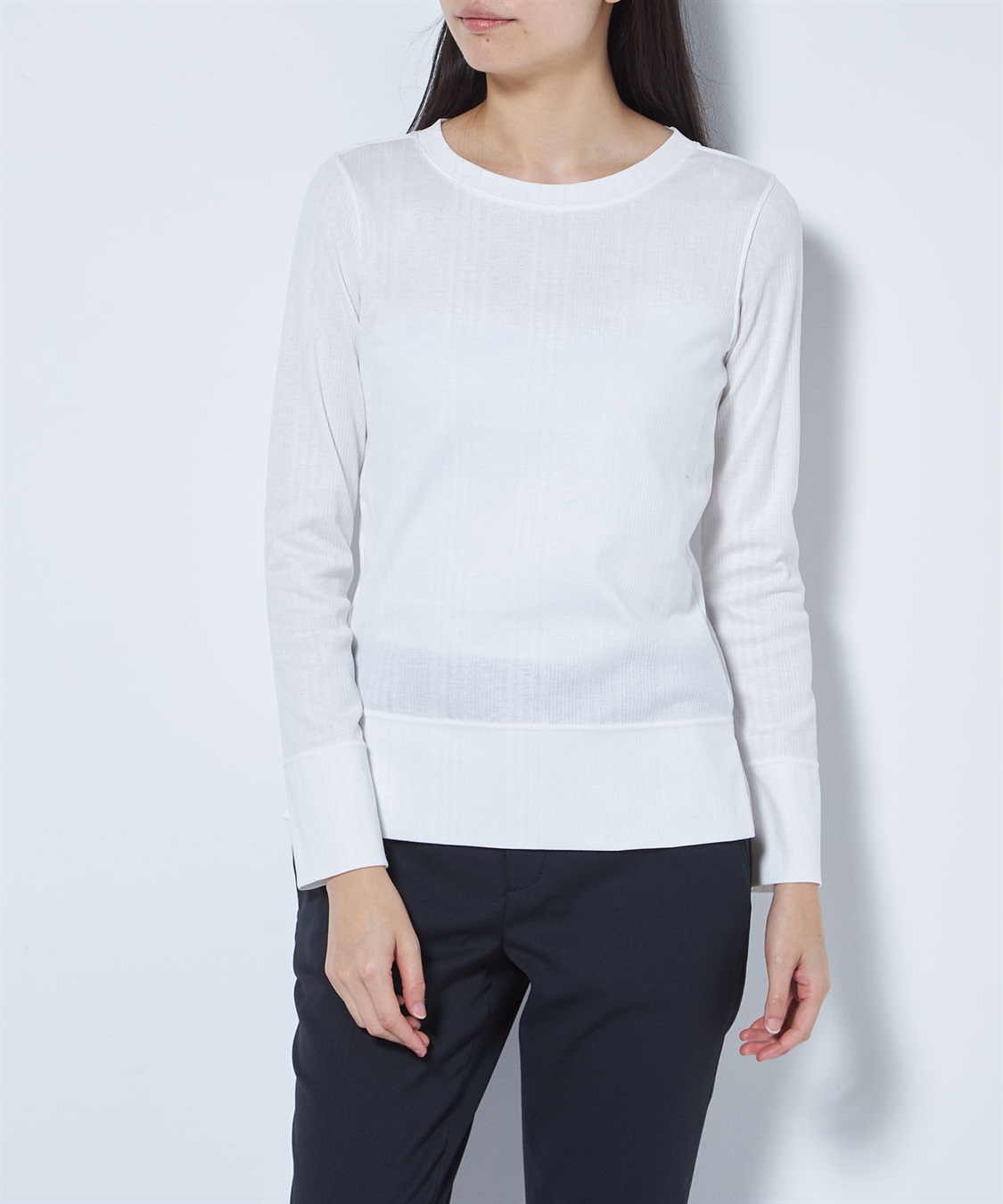 49AV JUNKO SHIMADA 【TIME SALE】ランダムストライプ長袖プルオーバー_sub_8