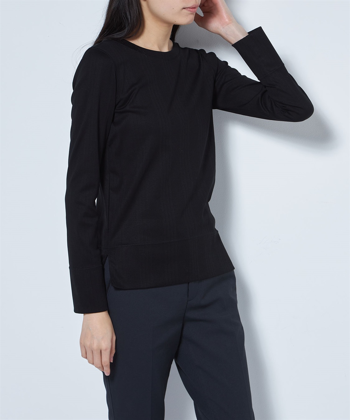 49AV JUNKO SHIMADA 【TIME SALE】ランダムストライプ長袖プルオーバー_sub_12