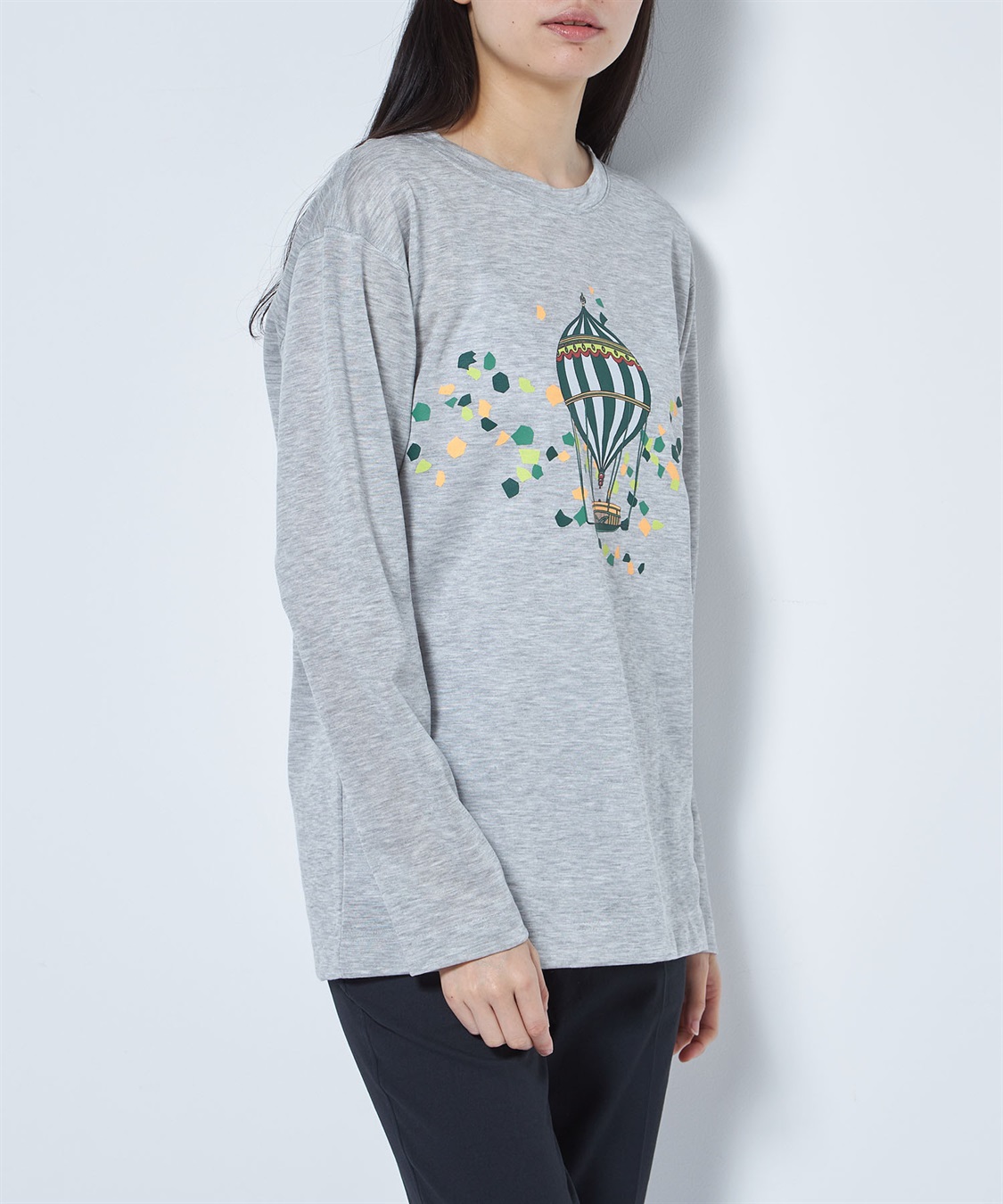 49AV JUNKO SHIMADA プリント長袖Ｔシャツ_sub_2