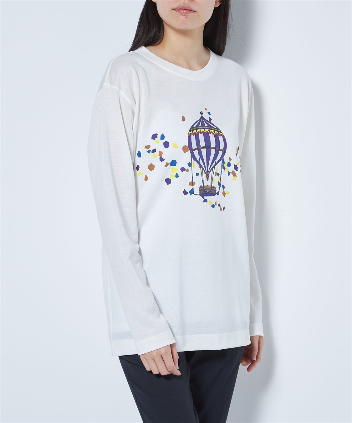 49AV JUNKO SHIMADA プリント長袖Ｔシャツ_sub_5