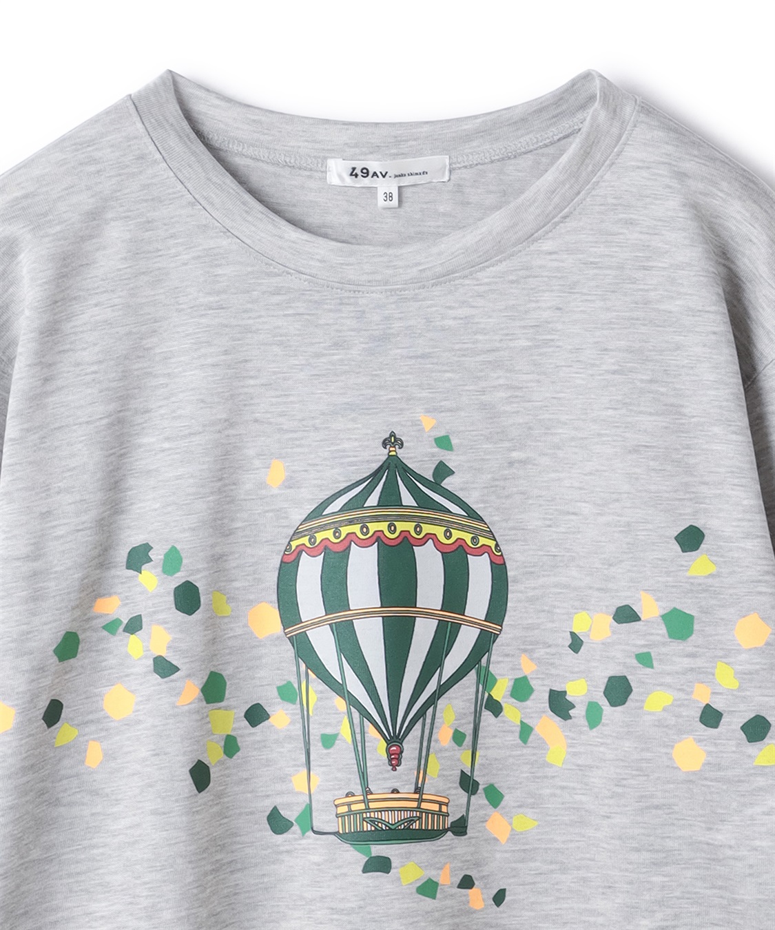 プリント長袖Tシャツ 49AV JUNKO SHIMADA｜クロスプラス公式