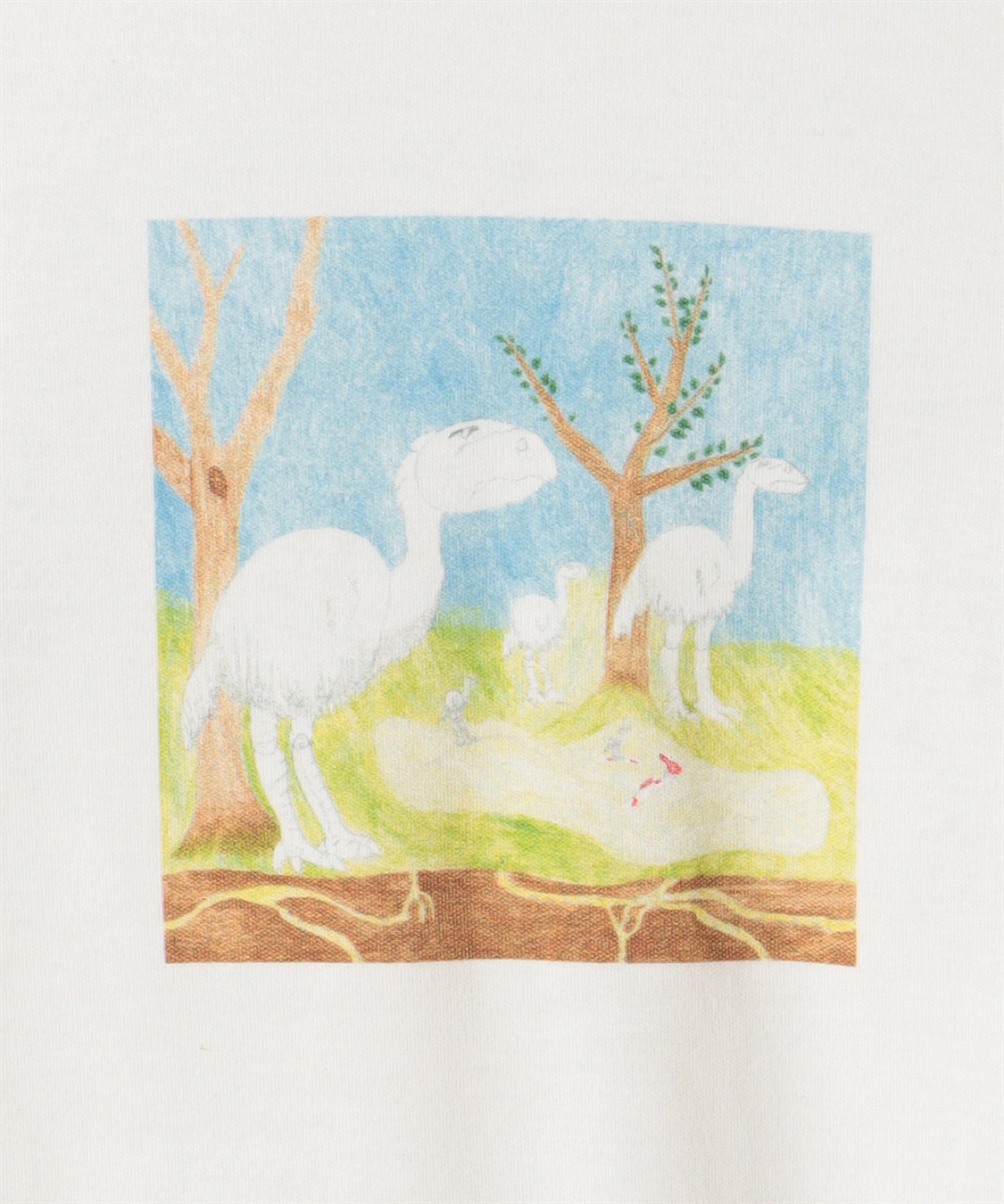 49AV JUNKO SHIMADA イラストプリントロングスリーブTシャツ_sub_8