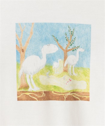 49AV JUNKO SHIMADA イラストプリントロングスリーブTシャツ_subthumb_8