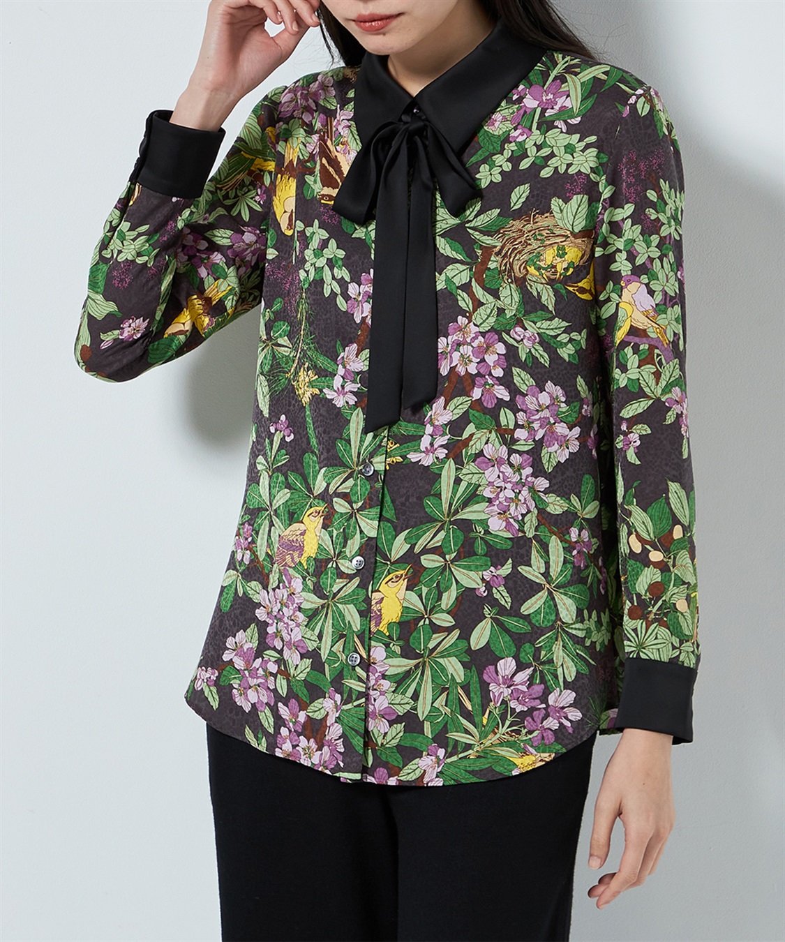 新品　49AV.junko shimada 柄シャツ TIME SALE】ペイズリー柄コットンシャツ 49AV JUNKO SHIMADA｜クロス