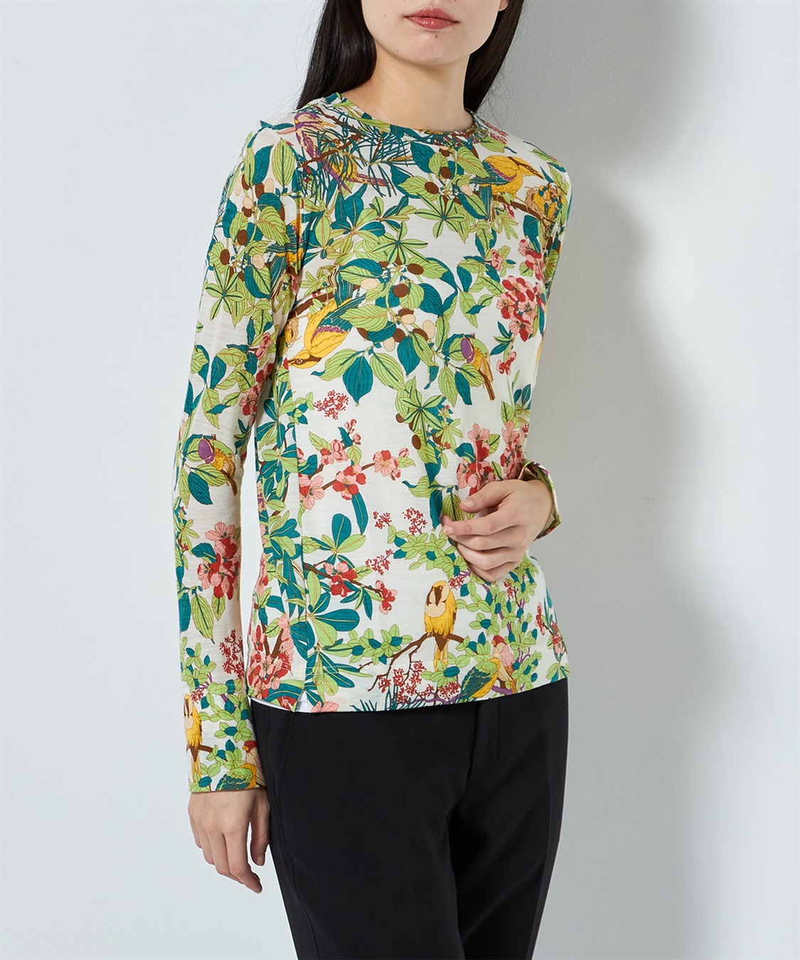 49AV JUNKO SHIMADA バードプリントカットソー_sub_2