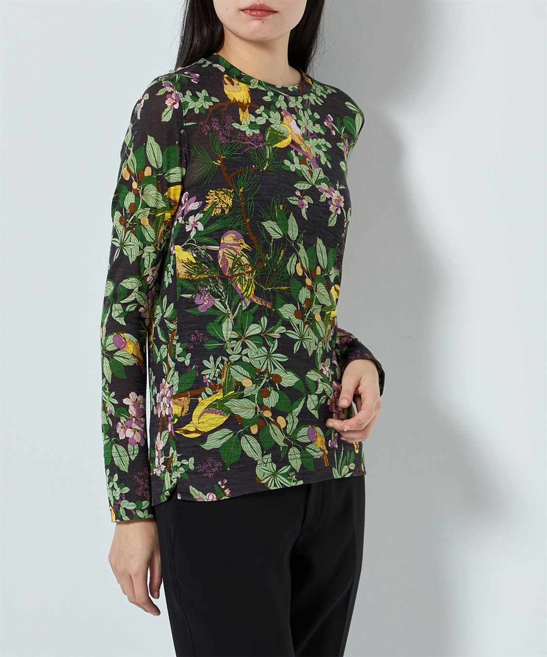 49AV JUNKO SHIMADA バードプリントカットソー_sub_5